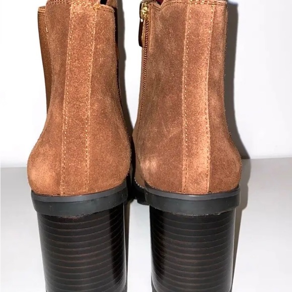 Franco Sarto Trent Lug Sole Heeled Chelsea Boots - Picture 3 of 11
